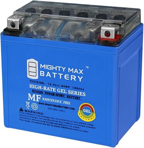 12V 6Ah Gel Battery for Small EverStart Jump Starters